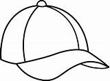 Cap Baseball Coloring Pages Colouring Printable Boys Sweetclipart Hat Sheet Clip Line Sheets sketch template