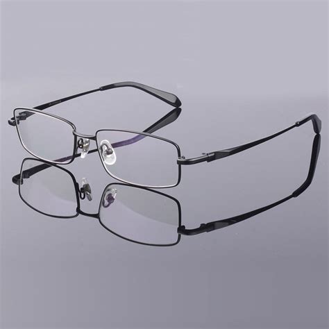full rim pure titanium eyeglasses frame for men optical glasses frame