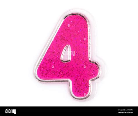 letter number  symbol pink color   white background pink number symbol stock photo alamy