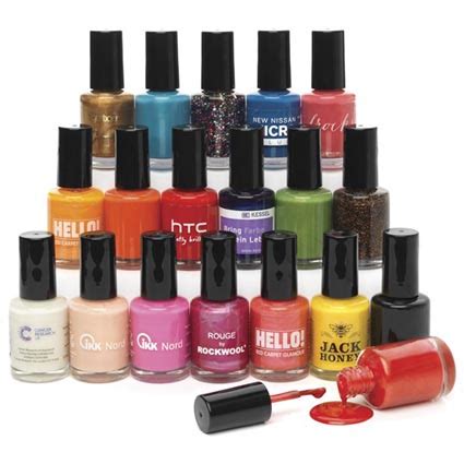 nail varnish personalised beauty products fast lead times