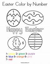 Easter Number Coloring Color Pages Worksheets Eggs Numbers Preschool Egg Mini Colors Bunny Twistynoodle Count Colouring Kids Noodle Twisty School sketch template