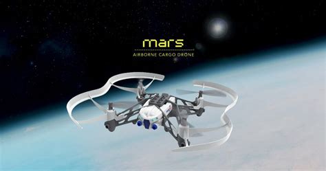 parrot airborne cargo drone mars drohnen und technik