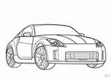Nissan Coloring Pages Cars Drawing 350z Gtr Car Remote Control Printable Nissangtr Print Colouring Color Gt Sports Race Kids Template sketch template