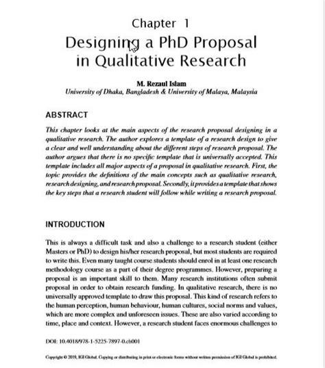 qualitative research title proposal qualitative proposals