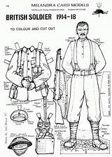 Revolutionary Soldiers sketch template