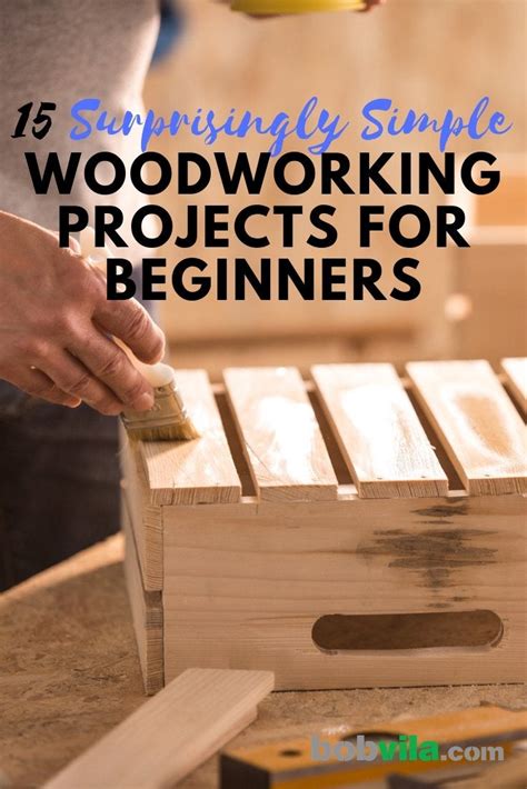 beginner woodworking projects  surprisingly simple diys bob vila