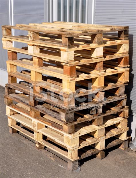 wooden palletts stock photo royalty  freeimages