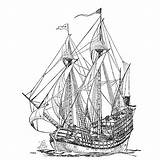 Zeilschepen Vroeger Zeilschip Deze sketch template