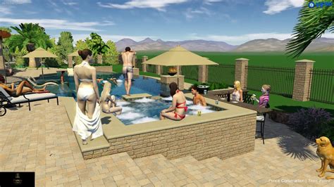 vip3d 3d swimming pool design software youtube