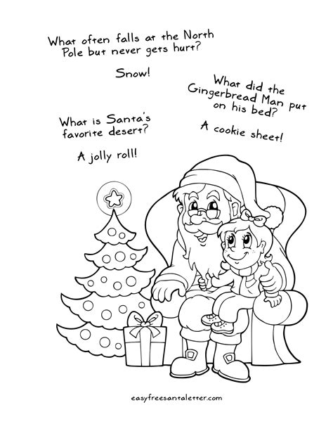 printable christmas coloring pages  jokes coloring