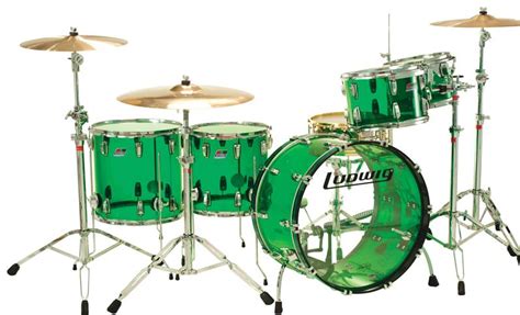 green vistalite kit ludwig vistalite series find  drum set
