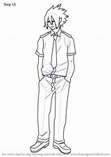 Tamaki Amajiki Academia Hero Step Boku Draw Drawingtutorials101 Drawing Anime Tutorials sketch template