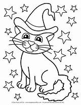 Halloween Hat Witches Tricks Peasy Easypeasyandfun sketch template