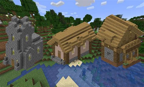 minecraft village house designs