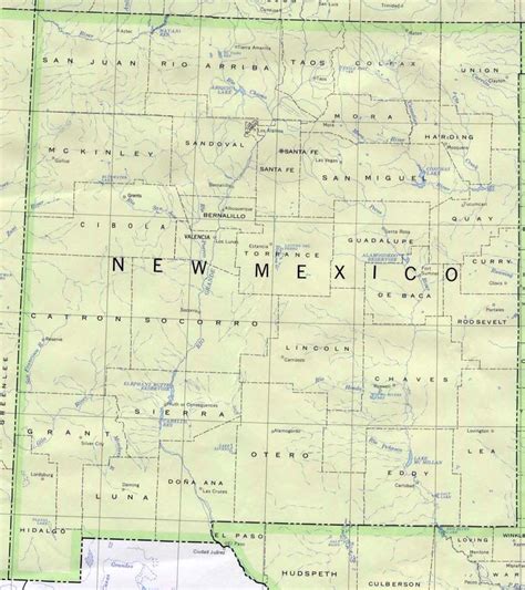 Download Free New Mexico Maps
