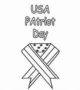 Coloring Pages Patriot Patriots Kids Usa sketch template