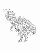 Coloring Parasaurolophus Pages Adults Template sketch template
