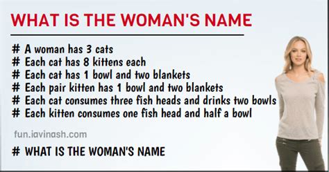what is the woman s name see answer