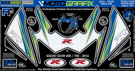 suzuki gsxr    motorcycle front fairing paint protector nswb