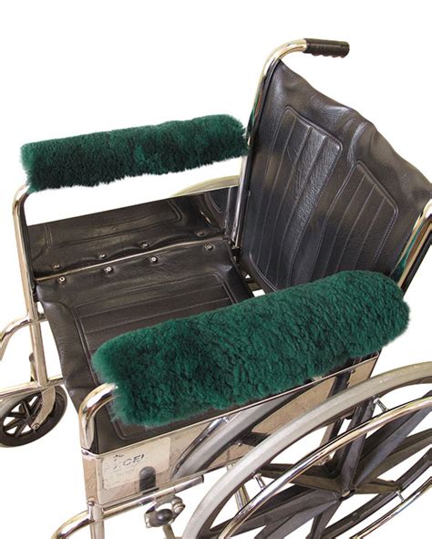 hitemp medical sheepskin wheelchair arm pads