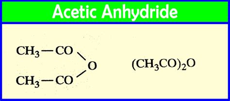 acetic anhydride structure acetic anhydride math equations chemistry