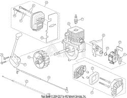craftsman leaf blower parts diagram wiring