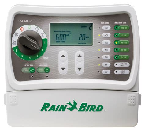 rain bird sstin simple  set indoor sprinklerirrigation system timercontroller  zone