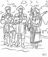 Sacagawea Lewis Clark Coloring Pages Printable Drawing Simple Color Book Frontier Life Getdrawings Cartoon Awesome Dot Getcolorings Colorings Print Paper sketch template