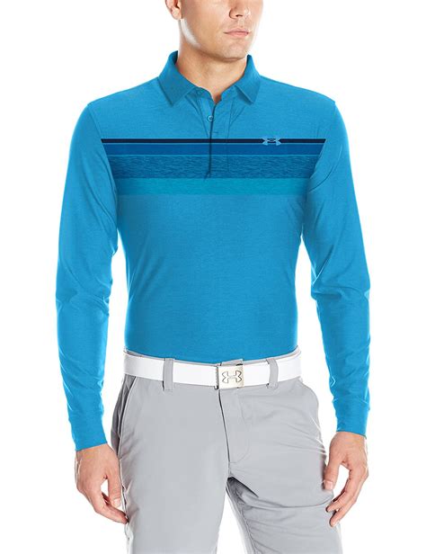 top   golf shirts mens long sleeve  cool weather heavycom