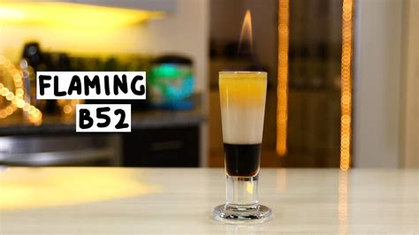 Flaming B52 Tipsy Bartender