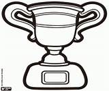 Trofee Trophy Trofeo Colouring Printen Bord sketch template