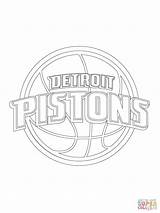 Coloring Pistons Detroit Logo Pages Nba Golden State Warriors Drawing Durant Kevin Piston Printable Sport Hornets Charlotte Print Getdrawings Color sketch template