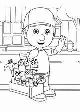 Handy Manny Coloring Pages Printable Kids Color Print Printables Construction Theme источник 4kids sketch template