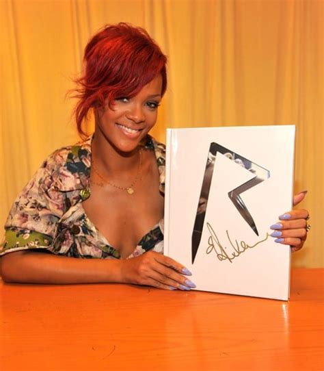 rihanna promotes book in new york contact any celebrity