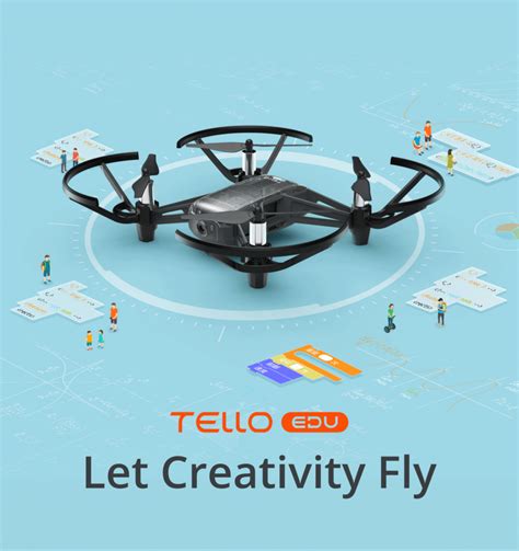 tello    impressive  programmable drone perfect  education   easily learn