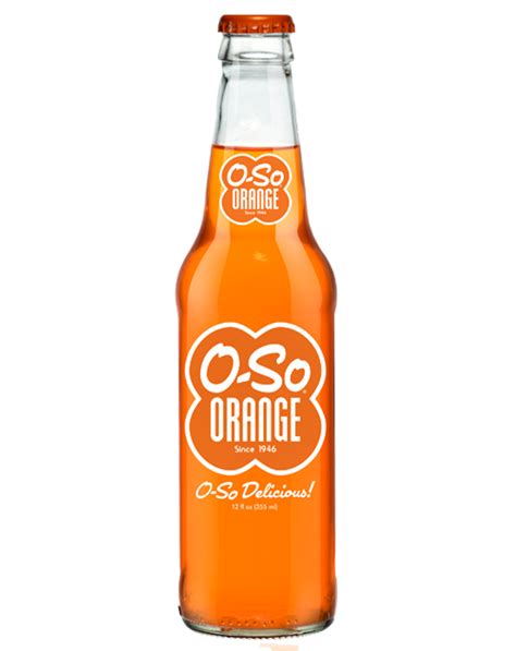 orange soda  oz glass bottles summit city soda