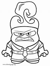 Inside Coloring Anger Pages sketch template