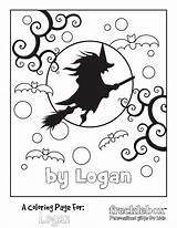 Halloween Frecklebox Fun Personalized Coloring Pages Deals sketch template