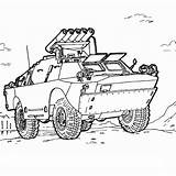 Humvee Hummer sketch template