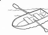 Lancha Remo Lanchas Bote Barcas Transporte Remos Colorir sketch template