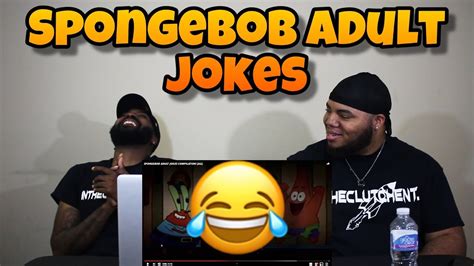 Spongebob Adult Jokes Compilation Reaction 😂 Youtube