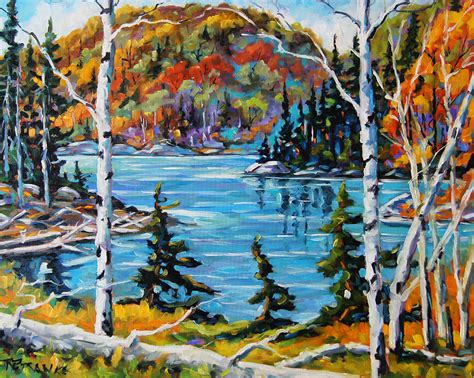 northern landscape canadian painting  prankearts painting