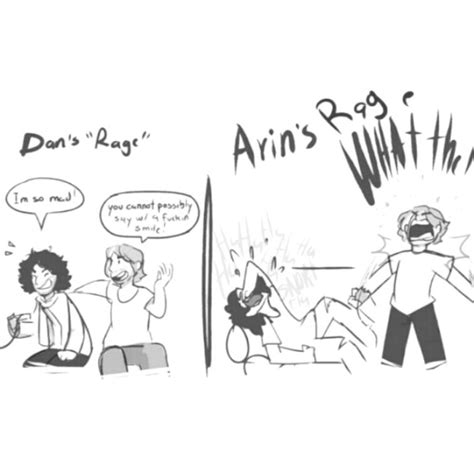 dan s rage compared to arin s xd game grumps grump youtubers funny