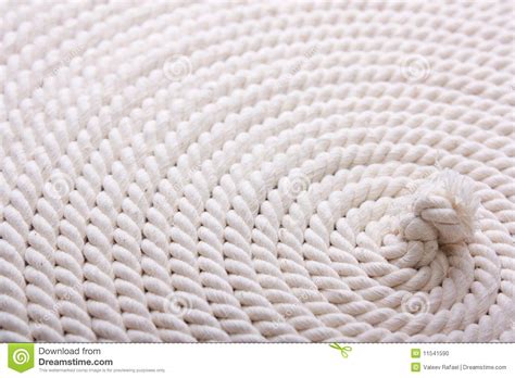 white coiled rope stock photo image  connection macro