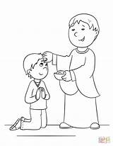 Ash Wednesday Coloring Pages Kids Printable Lent Sheets Children Cartoon Board Crafts Visit sketch template