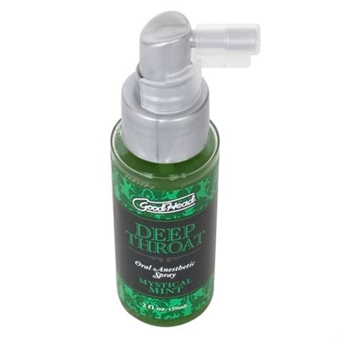 good head deep throat spray mystical mint sex toys at