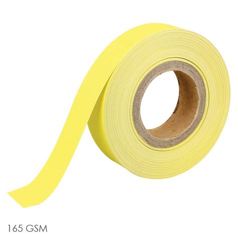 rainbow stripping roll yellow  metres pattern paper pads