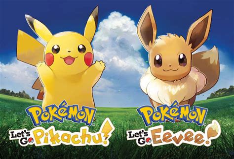 Pokemon Let S Go Pikachu And Eevee Big News For