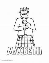 Macbeth sketch template