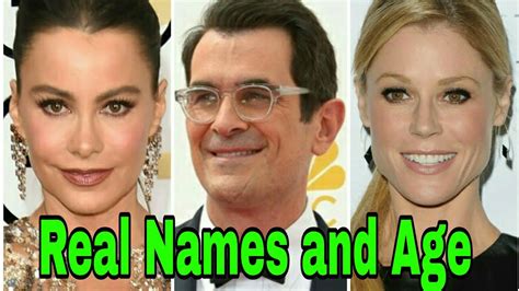 modern family cast real names  age youtube